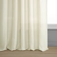 thumbnail image 4 of Antique Lace Deluxe French Linen Curtain (1 Panel), Antique Lace, 50W X 84L, 4 of 9