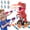 Orange, variant on JUGAAD LIFE Dinosaur Shooting Toys for Kids, Movable Target Shooting Games with 2 Air Pump Blasters, 48 Foam Balls and LED Score, Birthday Gifts for 3 4 5 6 7 Years Old Boys - Orange