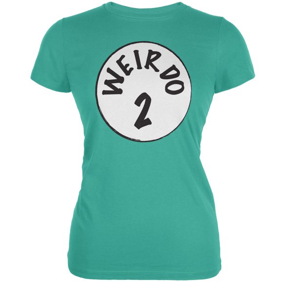 Halloween Weirdo 2 Two Women's Juniors Soft T Shirt