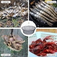 thumbnail image 6 of Landing Fishing Net Large Foldable Drop Net Prawn Bait Crab Shrimp Crucian Portable Mesh For Outdoor Reservoir Pond Use 80/100cm, 6 of 9