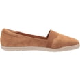 thumbnail image 6 of Easy Spirit Bounce Round Toe Medium Brown Suede Slip On Ultra Light Ballet Flats (MEDIUM BROWN, 7), 6 of 8