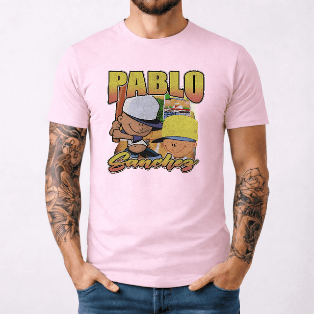 Pablo Sanchez T-Shirt Graphique Vintage de Baseball pour Gamer Unisexe, Taille 3TG.
