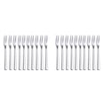 thumbnail image 1 of 20Pcs 304 Stainless Steel Cocktail Dessert Fork Appetizer Snack Cake Fruit Forks Set, 1 of 9
