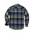 thumbnail image 3 of COOFANDY Men's Flannel Plaid Shirts Long Sleeve Casual Button Down Shirt with Pockets, 3 of 6