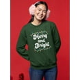 thumbnail image 2 of Merry And Bright Lights Sweatshirt Women -Smartprints Designs, Female x-Large, 2 of 4