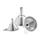 thumbnail image 4 of PAMINGONO 3Ud Embudo De Acero Inoxidable Para Uso Doméstico En Cocina Con Ergonómico, 4 of 8