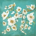 thumbnail image 3 of Marrott, Stephanie 20x20 Black Modern Framed Museum Art Print Titled - Spring Blossoms II, 3 of 5