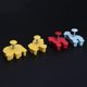 thumbnail image 2 of 4 unidades, molde para galletas de plástico animal 3d, molde para cortador de pasteles fondant, herramientas para hornear brimios Feliz Sencillez, 2 of 5