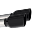 thumbnail image 4 of Borla Exhaust System Kit 140837BC ATAK Series Cat Back System; T-304 Stainless Steel; With Mufflers; 3 Inch Pipe Diameter; Dual Exhaust With Quad Exit; Quad Split Rear Exit, 4 of 5