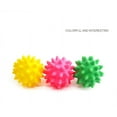 ZAROYEAX 1 Pc Rubber Pet Toy Sea Urchin Ball Reflected Sound Toys Pet