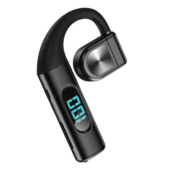 Audífonos inalámbricos de un solo oído Power Display Resistente al agua Compatible con Bluetooth 5.3