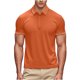 thumbnail image 4 of Negro Camisa de Manga Corta Mujeres Sólido Deportes Solapa Camisa Seca, Unisex Manga Corta Ropa de Trabajo Superior para Ocasional, 4 of 8
