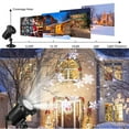 thumbnail image 2 of Morttic Snowflake LED Projector Lights with Remote Control, Rotating Snowfall Projection, Indoor Outdoor Waterproof Snow Falling Projector, Snowfall Projector Lamp for Halloween Xmas Party, 2 of 7