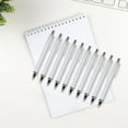 thumbnail image 3 of 10Pcs Retractable Ballpoint Pen for Heat Transfer Printing Sublimation Pen Heat Transfer Ballpoint Pen for Student, 3 of 7