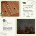 thumbnail image 4 of Wooden Raised Garden Bed with Legs, 72"L X 23"W X 30"H, Elevated Reinforced Large Planter Box for Vegetable Flower Herb Outdoors, 4 of 8
