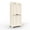 71" - Beige - Lock, variant on Metal Storage Cabinet with Adjustable Shelves in Premium Steel for Bedroom Living Room Organization