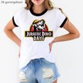 thumbnail image 3 of Camiseta con estampado 3D de Jurassic World, camiseta vintage de dinosaurio para niña, camiseta Harajuku para mujer, camiseta de moda de verano, ropa de calle para mujer, 3 of 5