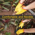 thumbnail image 5 of DYstyle Leather Welder Welding Garden Work Gloves,Soft and Sweat-absorbent Work Gloves For Yard Gardening Farm Warehouse Construction Work, 5 of 7