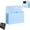 Blue*3, variant on Pen Holder, Qyaukm Magnetic Pen Holder for Fridge & Whiteboard, Multipurpose Stationery Organizer, Magnetic Pen Holder