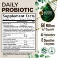 thumbnail image 3 of Probiotics 50 Billion CFU per Serving - 10 Strains + Prebiotics - Digestive Health, Gut & Immune Support - Occasional Constipation, Gas & Bloating Support for Women & Men, Bottled USA - 120 Capsules, 3 of 11