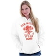 thumbnail image 4 of New Mexico Trinity Desert Landmark Unisex Plus Fleece Graphic Hoodie Brisco Brands 4X, 4 of 5