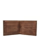 thumbnail image 2 of Cartera Fossil Derrick de piel con bloqueo de RFID, color marrón, para hombre, 2 of 3