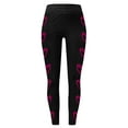 thumbnail image 3 of Valentine's Day Leggings for Women Casual Printed Trendy 2088 Full Length Yoga Tights Legging, 3 of 3