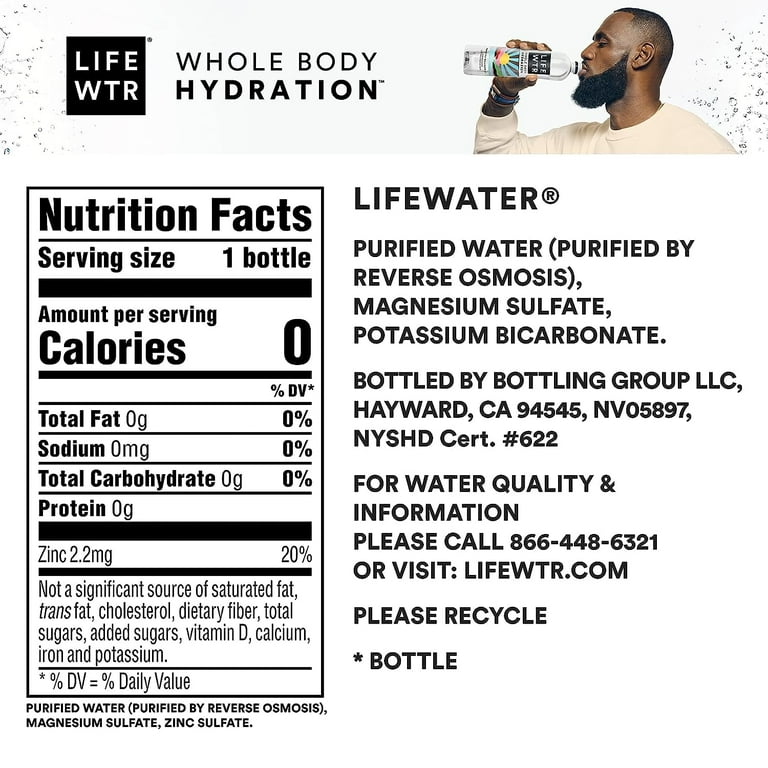 LIFEWTR - Premium Bottled Water