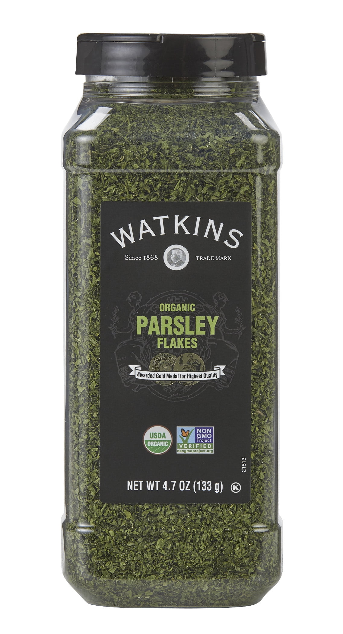 Watkins Gourmet Organic Spice Jar, Parsley Flakes, 4.7 oz