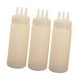 thumbnail image 4 of Juego de 3 botellas dispensadoras de condimentos con boquilla pequeña y puntiaguda para Blanco, 4 of 9