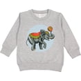 thumbnail image 2 of Inktastic Vintage Circus Elephant Toddler Sweatshirt, 2 of 4