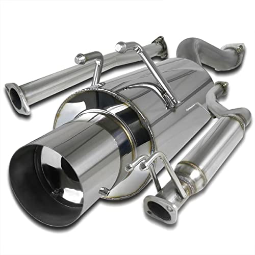 Spec-D Tuning N1 Exhaust Catback System Compatible with Honda Civic 2Dr Si 2006-2011