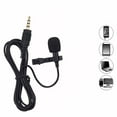 thumbnail image 1 of SUTENGDA Portable Professional Grade Lavalier Microphone 3.5mm Jack Hands-free Omnidirectional Mic Easy Clip-on Perfect for Recording Live, 1 of 7