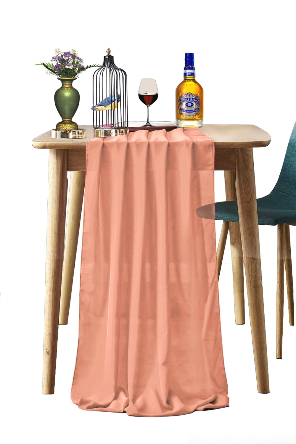 1/10Pcs Organza Fabric Table Runner Chair Bow Sash Wedding Party Decor 30x275CM 