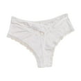 thumbnail image 2 of Wancir Seamless Underwear for Women No Show Ice Silk Bikini Breathable Hipster Wavy Sides Invisibles, 2 of 3