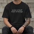 thumbnail image 5 of CLOTEX Comfort Colors® “Knower of Stuff • Fixer of Things” Shirt, Funny Handyman Dad Gift, Men’s Graphic Tee, Father’s Day Husband Tee, White 3XL, 5 of 8