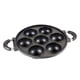 thumbnail image 1 of Molde redondo para muffins, antiadherente, resistente al calor, con asa, de aleación de aluminio duradera. Negro, 1 of 9