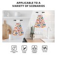 thumbnail image 4 of Yiaed Flowers Birds And Butterflies Print Coral Velvet Wipes Absorbent Wipes Cleaning Cloths Household Table and Dish Wiping Cloths, 4 of 7