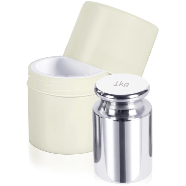 Pesas de calibración QP 1000 g OIML clase M1 de acero inoxidable