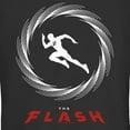thumbnail image 2 of Junior's The Flash Speedster Barry Allen Silhouette Graphic Tee Black Medium, 2 of 3