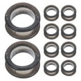 thumbnail image 2 of SHISUYAN Dog Grooming Scissors Silicone Finger Rings for Shears Use Black Color 10 Pcs, 2 of 9