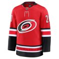 thumbnail image 2 of Men's Fanatics Sebastian Aho Red Carolina Hurricanes Alternate Premium Jersey, 2 of 5