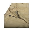 thumbnail image 6 of SAYFUT Men's Cotton Twill Cargo Shorts Elastic For Big Men Outdoor Wear Lightweight Plus Size Khaki Color, 6 of 8