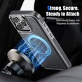 thumbnail image 2 of Casus Funda Tipo Cartera Para Iphone 16 Pro Max Compatible Con Magsafe Para Hombres Y Mujeres Funda Magnética Desmontable Para Teléfono Con Ranura Para Tarjeta Para Iphone 16 Pro Max 6,9 Pulgadas (Neg, 2 of 5