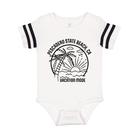 

Inktastic Summer Vacation Mode Pescadero State Beach California Gift Baby Boy or Baby Girl Bodysuit