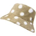 thumbnail image 6 of CoCopeaunts Mens Bucket Hat Winter Thickened Warm Fashion Dots Ear Protector Cap Lady Outdoor Hiking Camping Fisherman Hat, 6 of 8