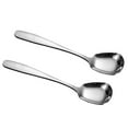 thumbnail image 5 of Gymnture 2pcs Stainless Steel Long Handle Coffee Spoons for Home Outdoor - Silver, 5 of 10