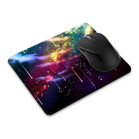 WIRESTER 8.66x7.08 in Rectangle Mouse Pad with Non-Slip Rubber Base for Computers  Laptop  Office & Home - Galaxy Falling Star price history on PriceWatchPro