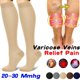 thumbnail image 2 of 1 Par De Calcetines Largos De Compresión Unisex Para Mujeres Hombres Várices Presión Alivio De Las Piernas Dolor Rodilla Medias Altas S-XXXLpangjing, 2 of 4