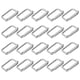 thumbnail image 5 of Hebillas De Mochila De Ropa De 20 Piezas, Hebillas De Metal De Textura Exquisitas Hebillas De Cuero Con Color Desanimado Para Tirantes Ropa Cinturas De Equipaje Mochilas, 5 of 7